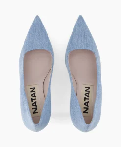 Natan Schoenen Pump Jeans Col. 11 Blauw*Dames Pumps