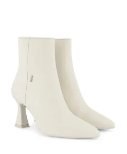 Nubikk Enkellaars Laars Ace Yada Beige*Dames Laarzen