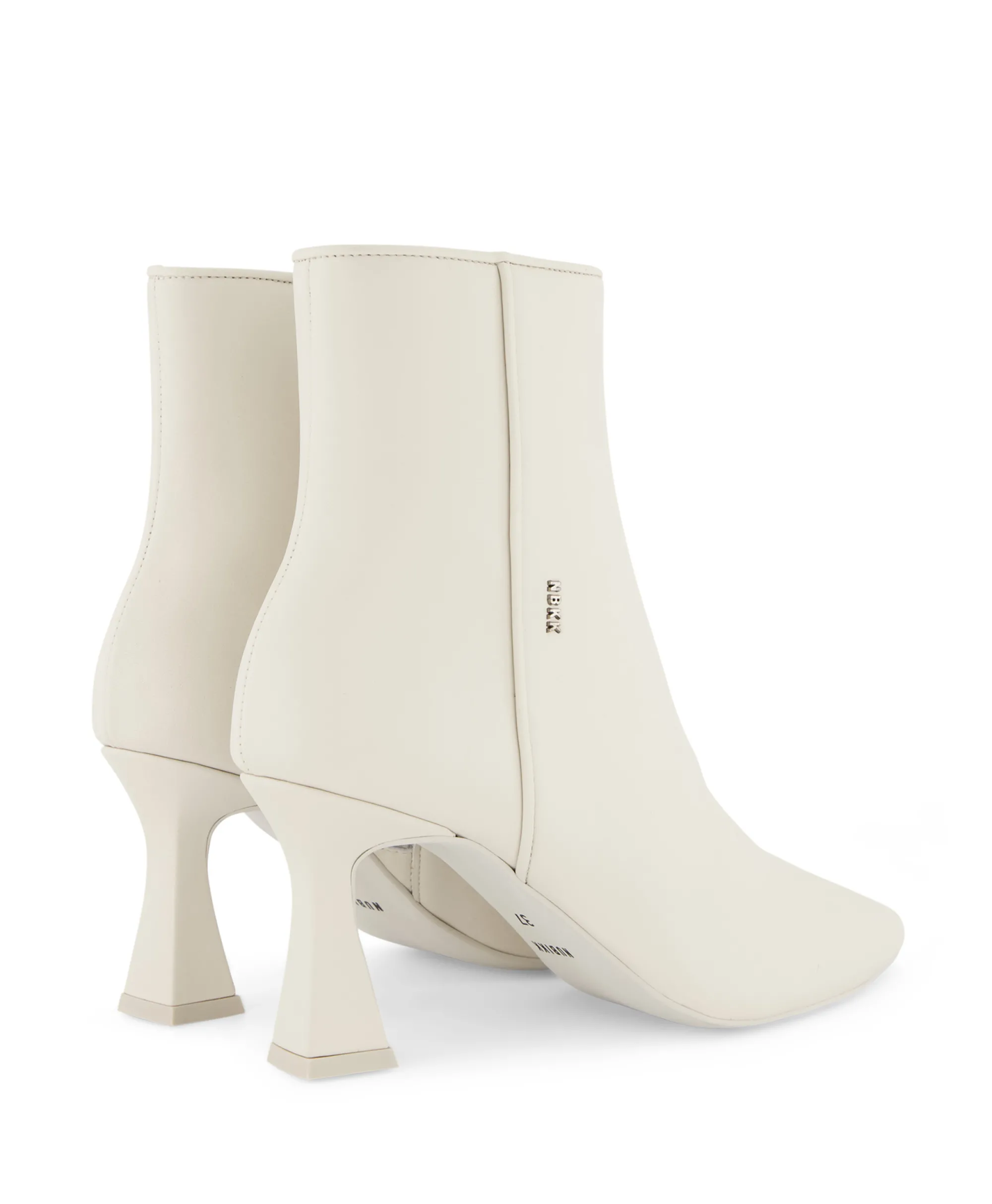 Nubikk Enkellaars Laars Ace Yada Beige*Dames Laarzen