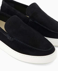 Nubikk Loafer Jiro Mio Donker Blauw*Heren Instappers