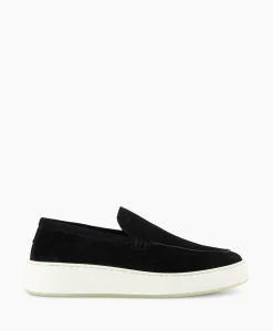 Nubikk Loafer Jiro Mio Zwart*Heren Instappers