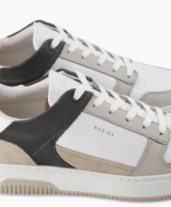 Nubikk Sneaker Basket Court Wit*Heren Sneakers