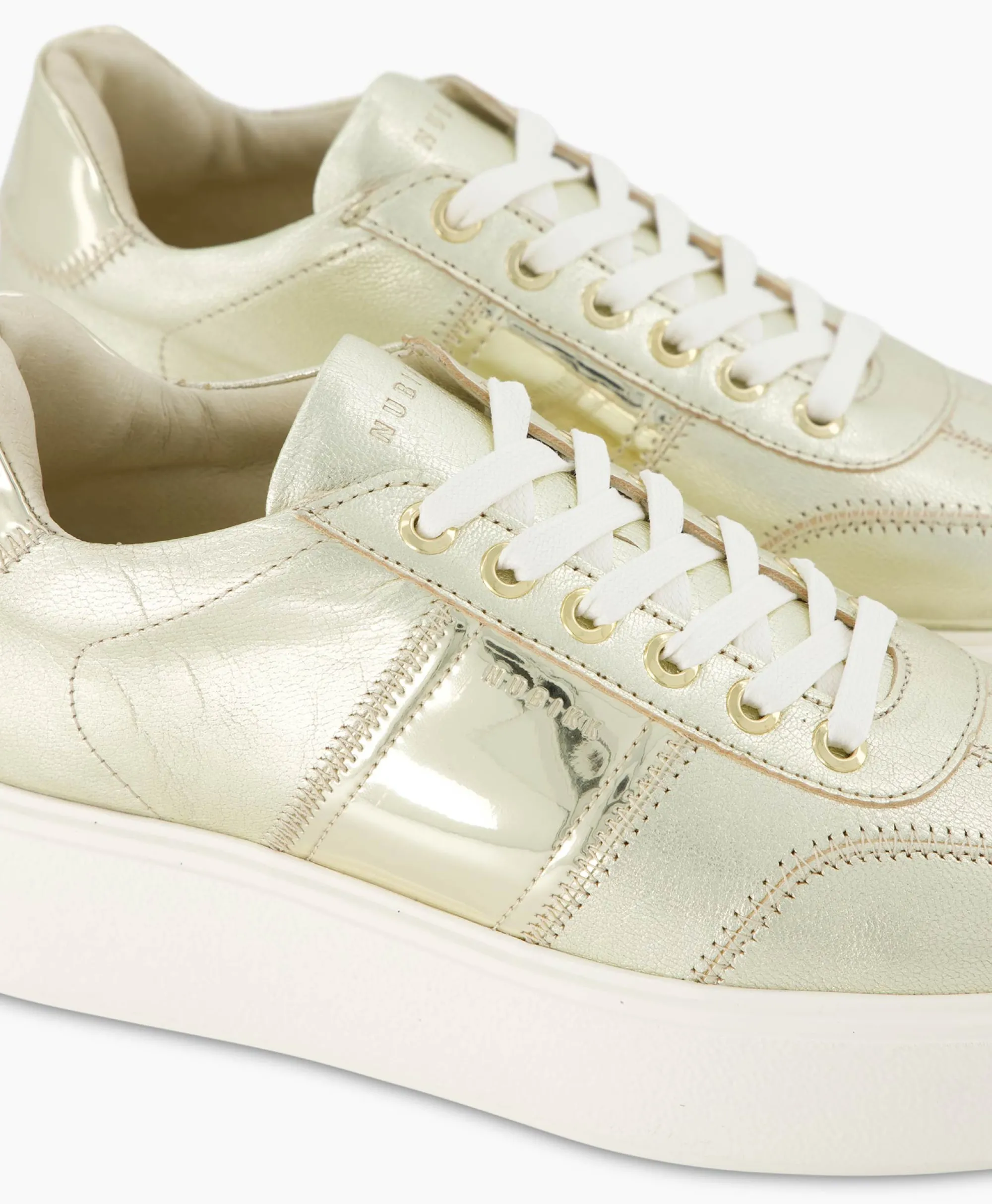 Nubikk Sneaker Elise Wing Goud*Dames Sneakers