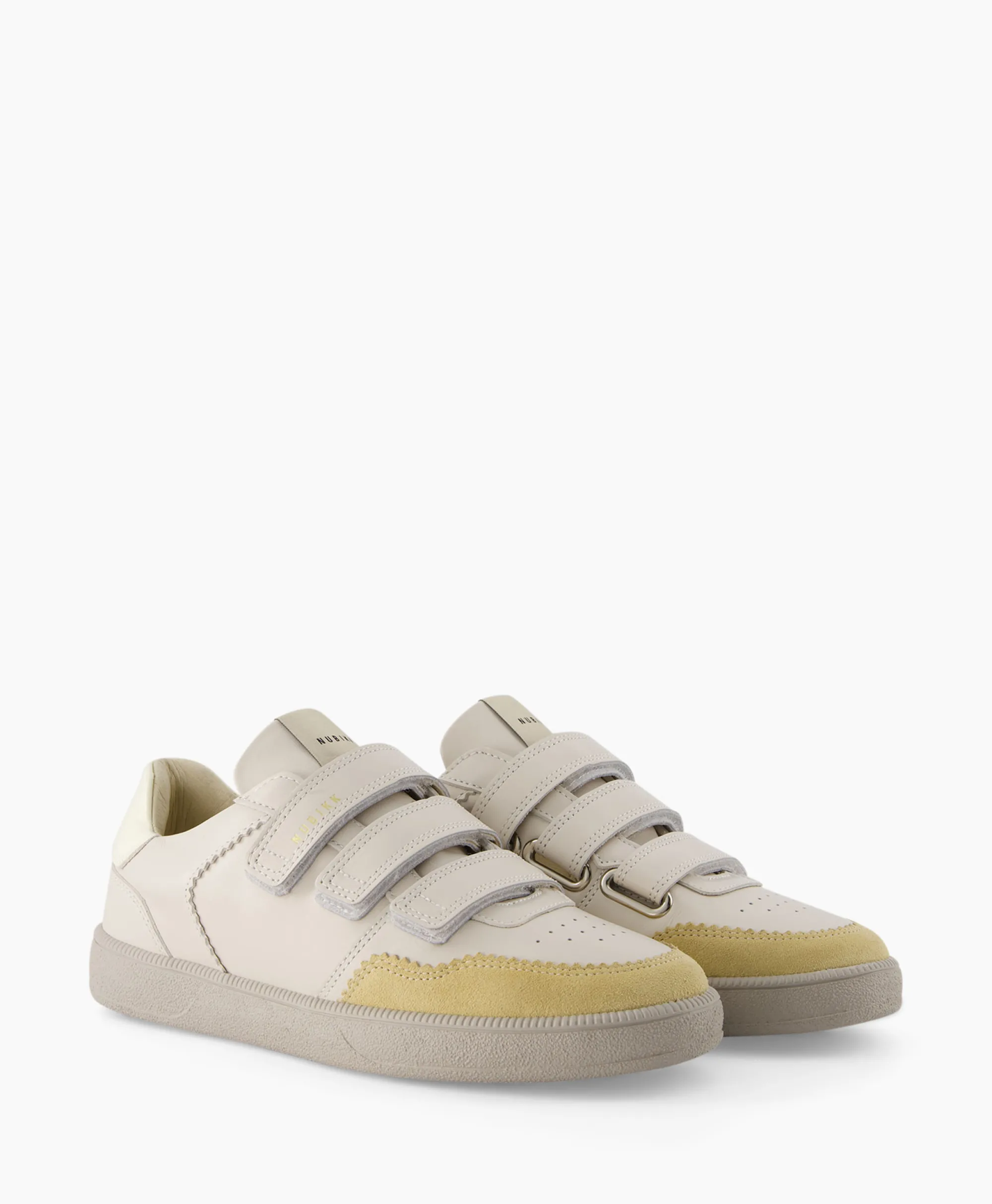 Nubikk Sneaker Ray Straps Beige*Dames Sneakers
