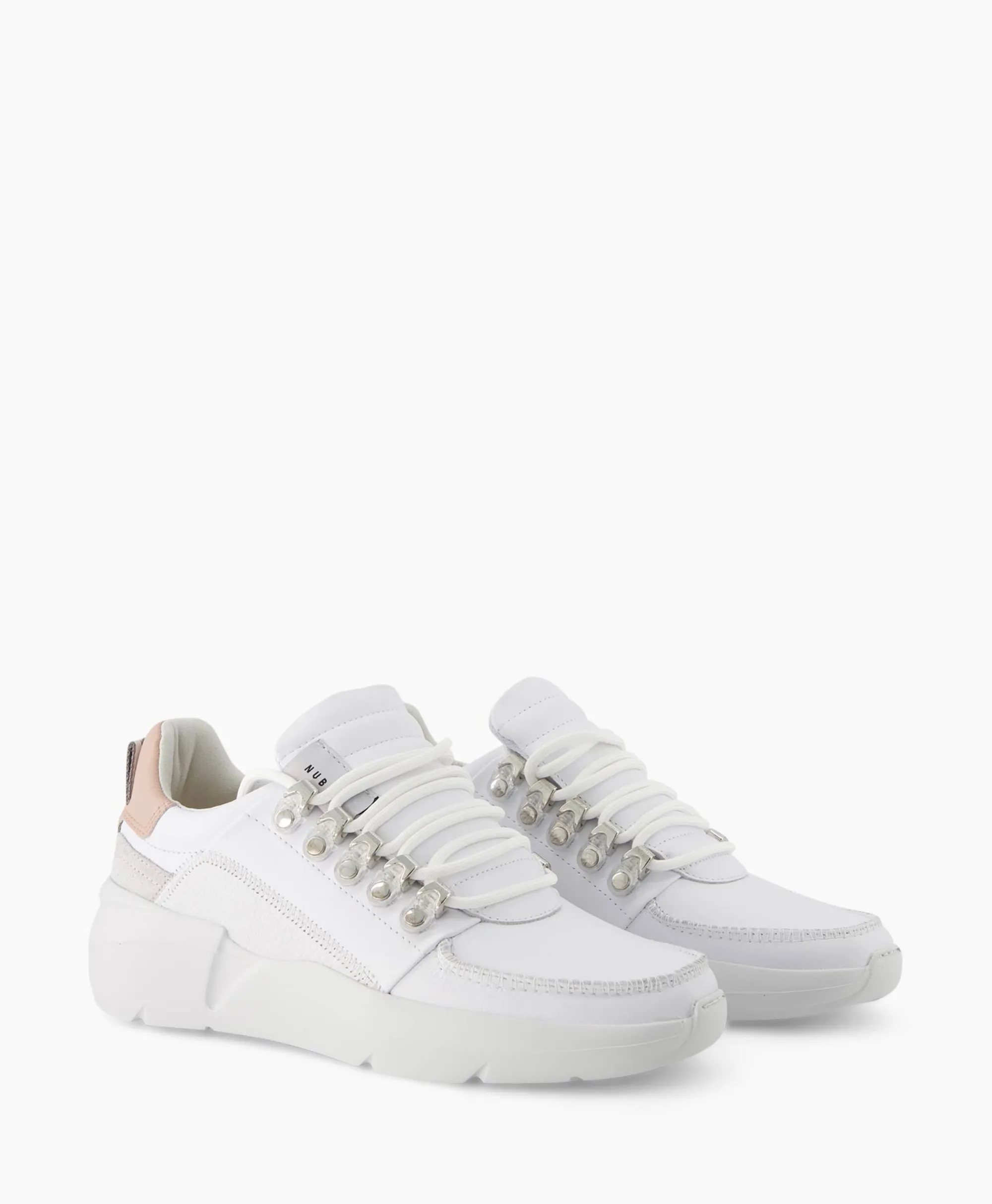 Nubikk Sneaker Roque Roman Wit*Dames Sneakers
