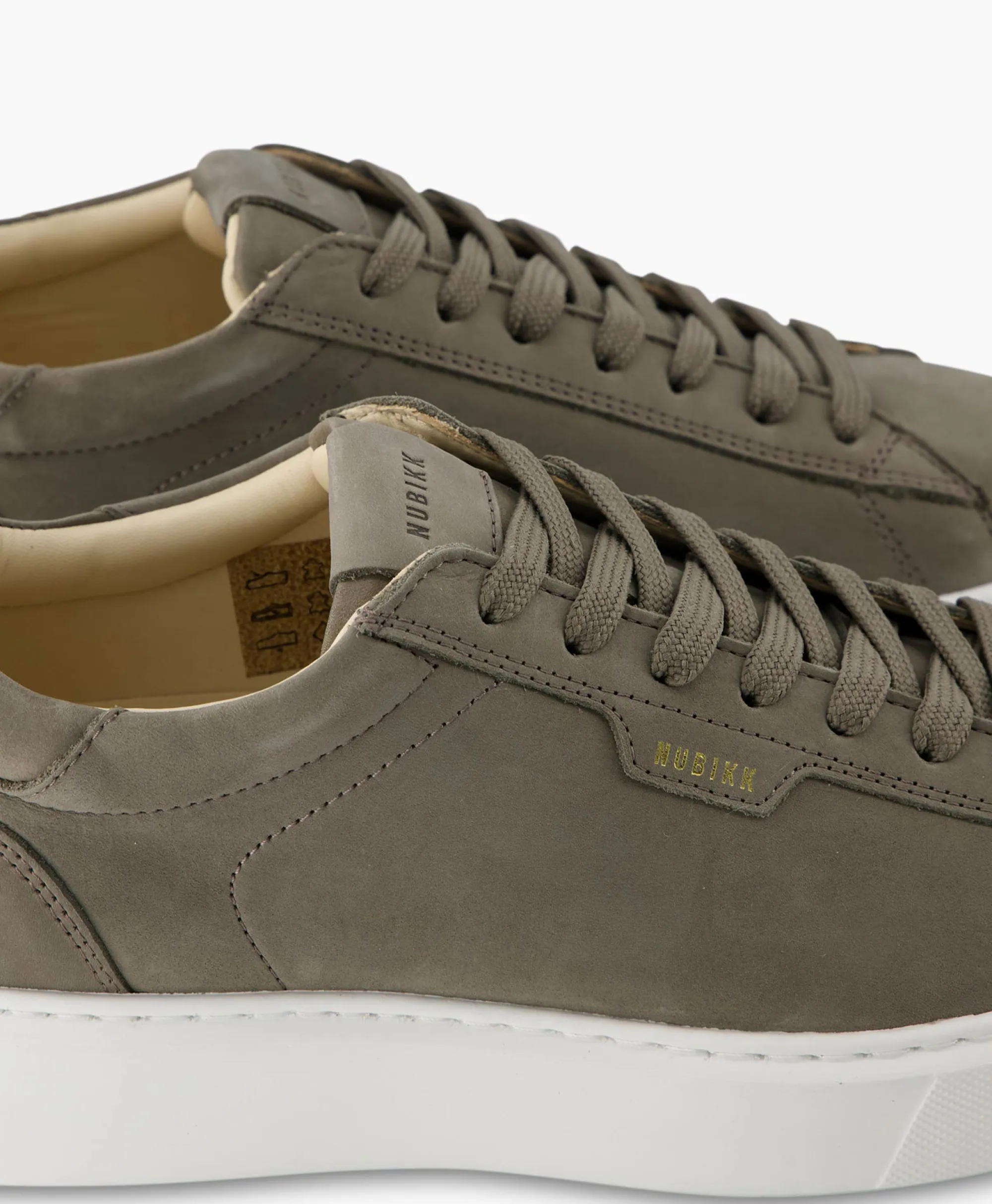 Nubikk Sneaker Vince Tora Groen*Heren Sneakers