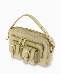 Nunoo Bags Schouder / Hand Tas Helena Buckle New Zealand Beige*Dames Tassen