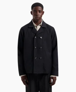 Olaf Hussein Jack Db Workwear Blazer Zwart*Heren Jassen