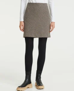 Opus Rok Ravenna Twisted Bruin*Dames Rokken