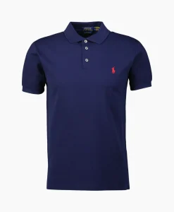 Ralph Lauren Polo Short Sleeve Knit Donker Blauw*Heren Polo's