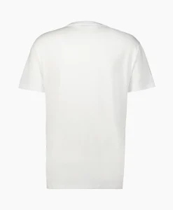 Ralph Lauren T-Shirt Korte Mouw Jersey Mid Logo Wit*Heren T-Shirts