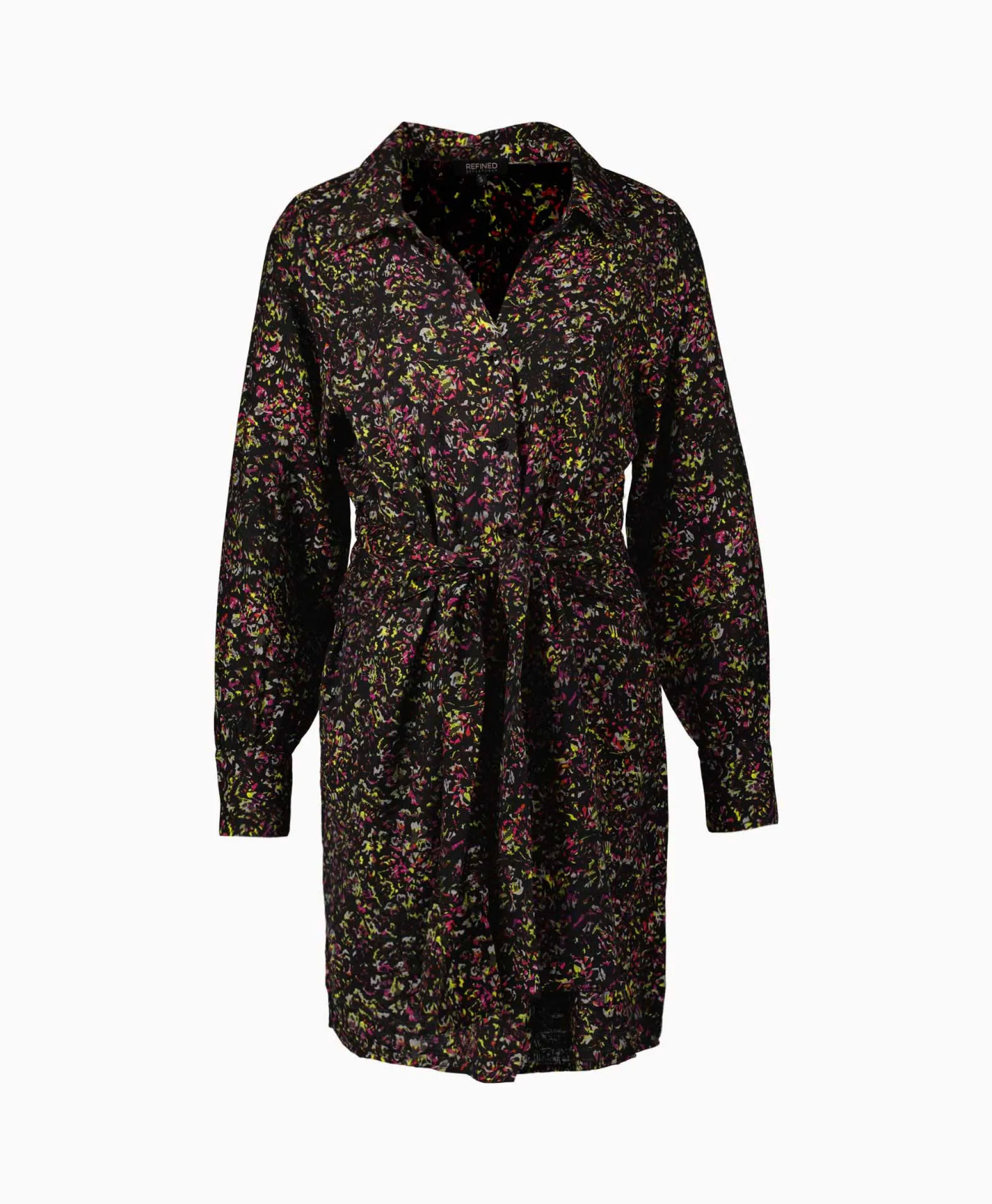 Refined Department Mini Jurk Marta Grijs*Dames Bruiloftskleding