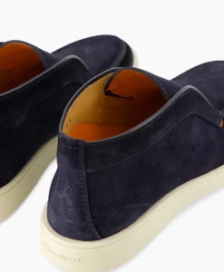 Santoni Loafer Digits-D-Gex Blauw*Heren Instappers