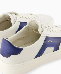 Santoni Sneaker Dbs2-Xavi48 Wit*Heren Sneakers