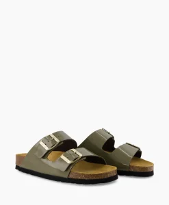 Scholl Iconic Sandaal Josephine Khaki*Dames Sandalen