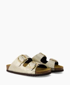 Scholl Iconic Sandaal F31526 Goud*Dames Sandalen