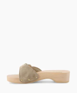 Scholl Iconic Sandaal Pescura Heel Beige*Dames Sandalen