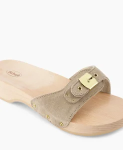 Scholl Iconic Sandaal Pescura Heel Beige*Dames Sandalen