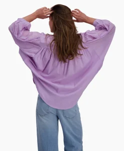 Sea Me Happy Blouse Balloon Lila*Dames Blouses