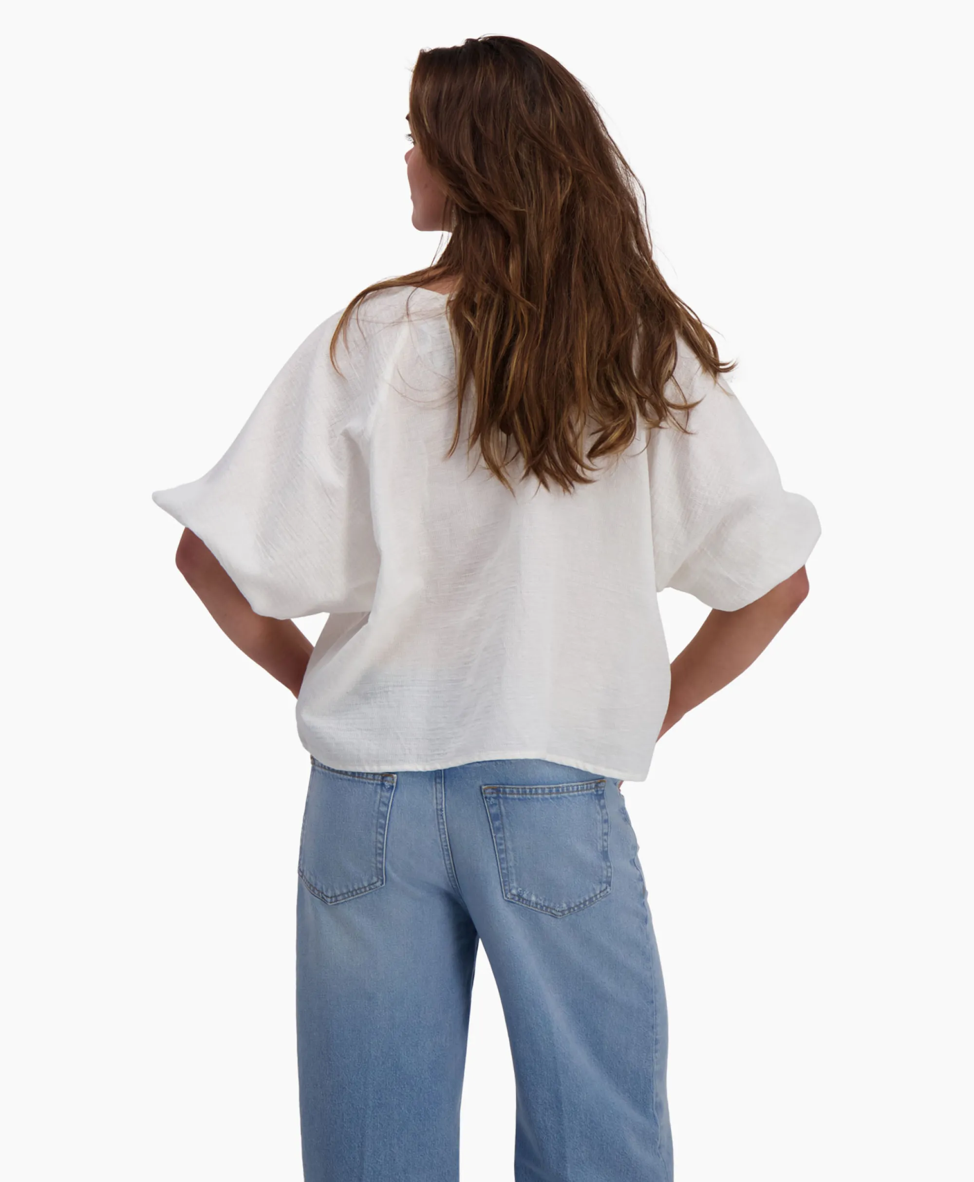 Sea Me Happy Top Hapiti Six Senses Off White*Dames T-Shirts & Tops