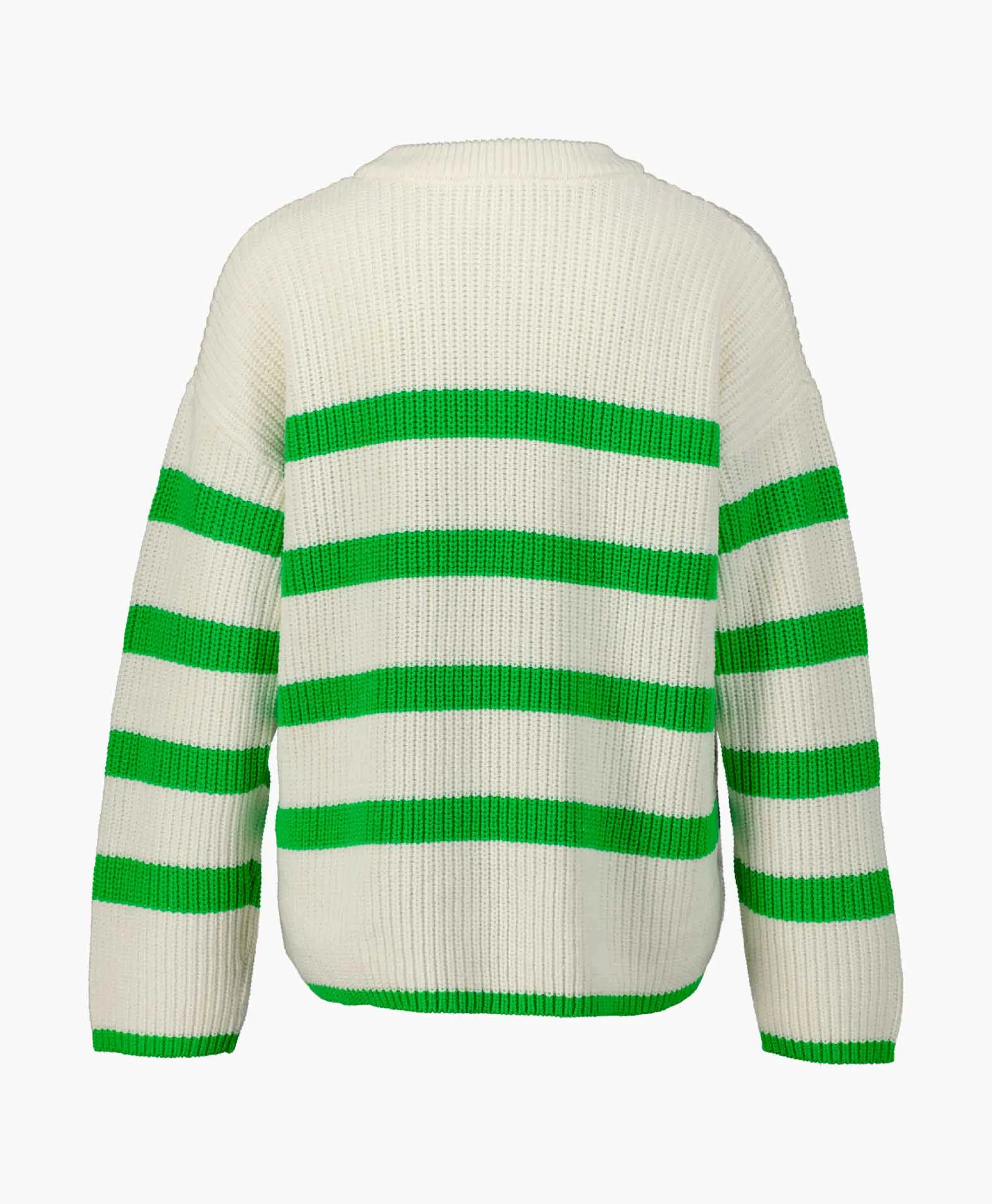 Selected Femme Gebreide Trui Bloomie Ls Knit O-Neck B Noos Off White*Dames Truien