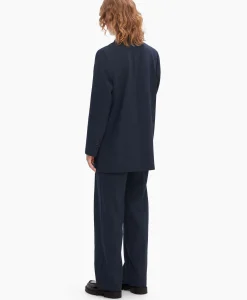 Selected Femme Jasje Rita Ls Relaxed Blazer D Sapdonker Blauw*Dames Blazers