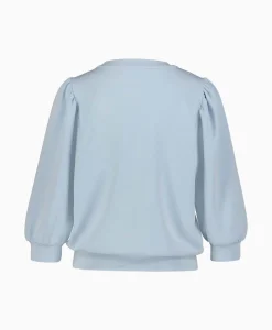 Selected Femme Sweater Tenny 3/4 Sweat Top Noos Blauw*Dames Truien