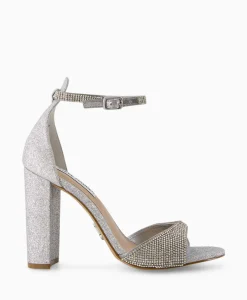Steve Madden Sandaal Met Hak Capsule-R Zilver*Dames Sandalen