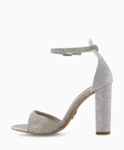 Steve Madden Sandaal Met Hak Capsule-R Zilver*Dames Sandalen