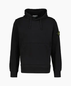 Stone Island Hoodie 64151 Zwart*Heren Truien