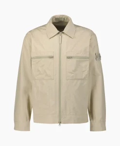 Stone Island Jack 432F1 Ghost Piece Beige*Heren Jassen