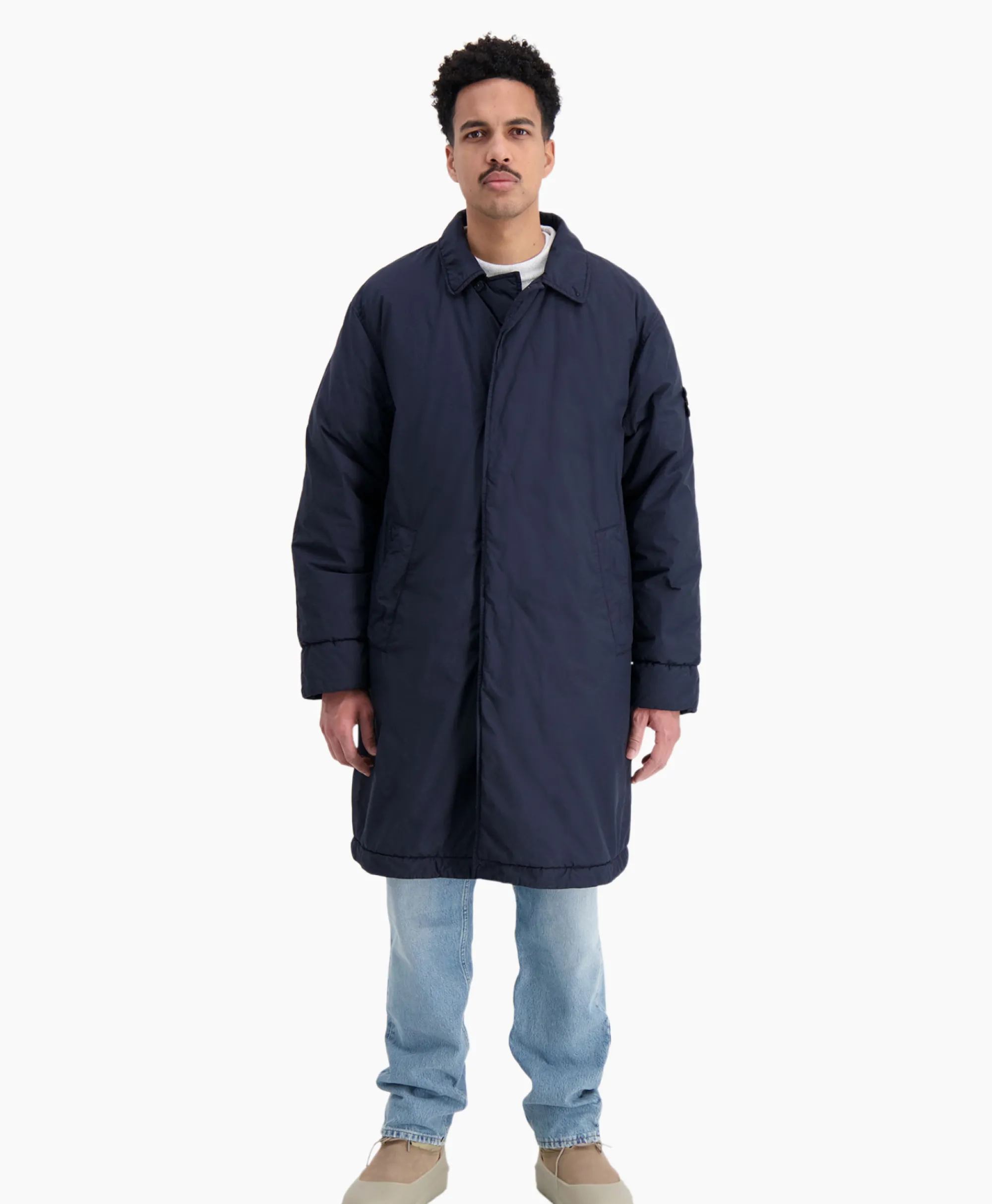 Stone Island Jas 71332 Blauw*Heren Jassen