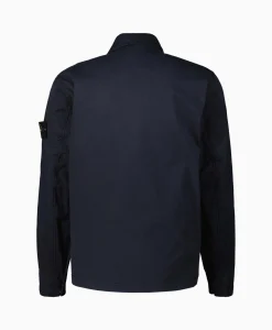 Stone Island Overshirt 10210 Donker Blauw*Heren Jassen