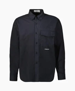 Stone Island Overshirt 11705 Donker Blauw*Heren Jassen