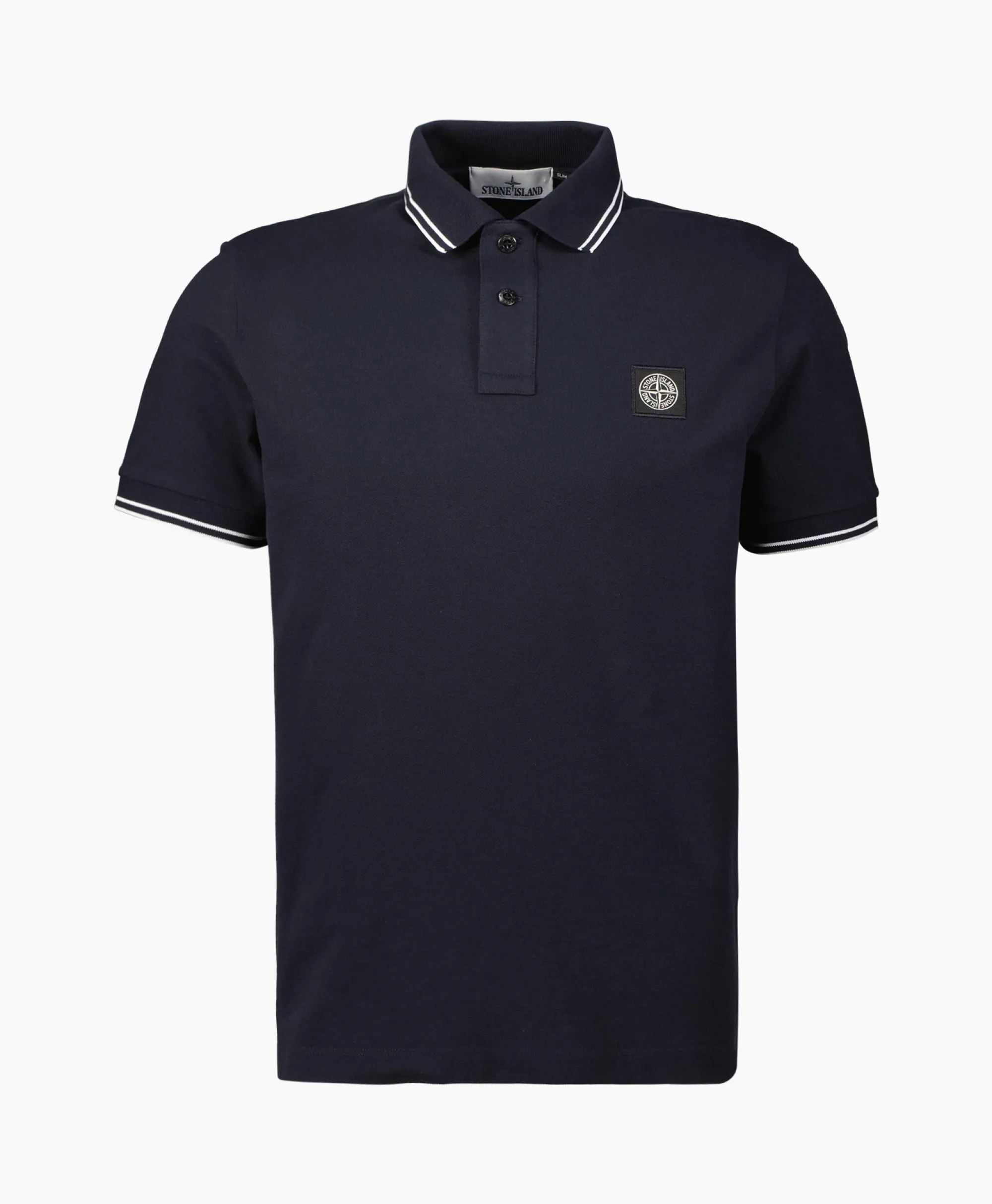 Stone Island Polo 2Sc18 Blauw*Heren Polo's