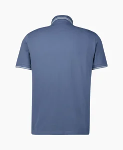 Stone Island Polo 2Sc18 Donker Blauw*Heren Polo's