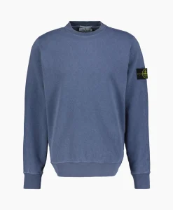 Stone Island Sweater 66060 Donker Blauw*Heren Truien