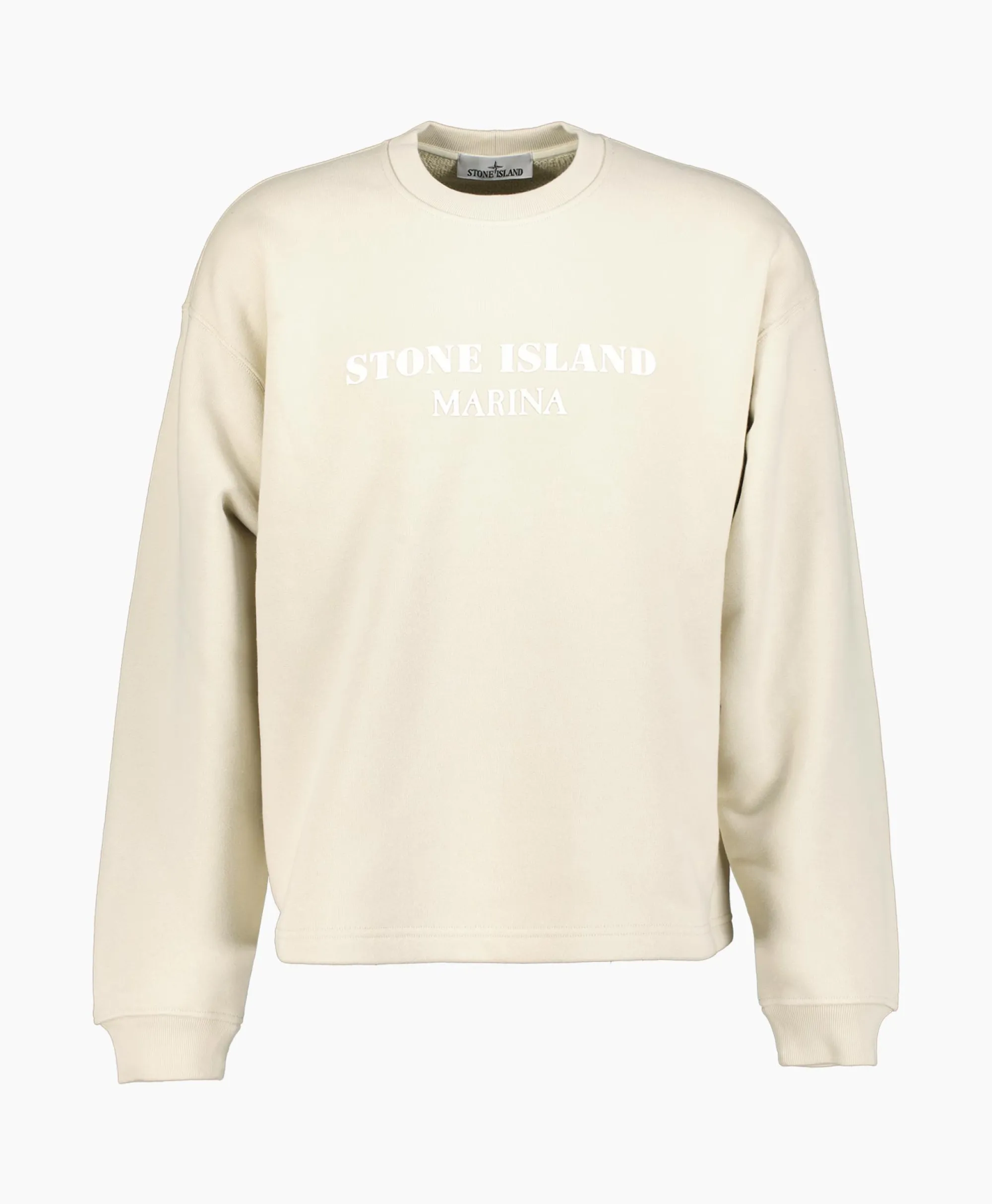 Stone Island Sweater 671X6 Off White*Heren Truien