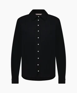 Studio Anneloes Blouse Bobby Pearl Pinstripe Zwart Dessin*Dames Blouses