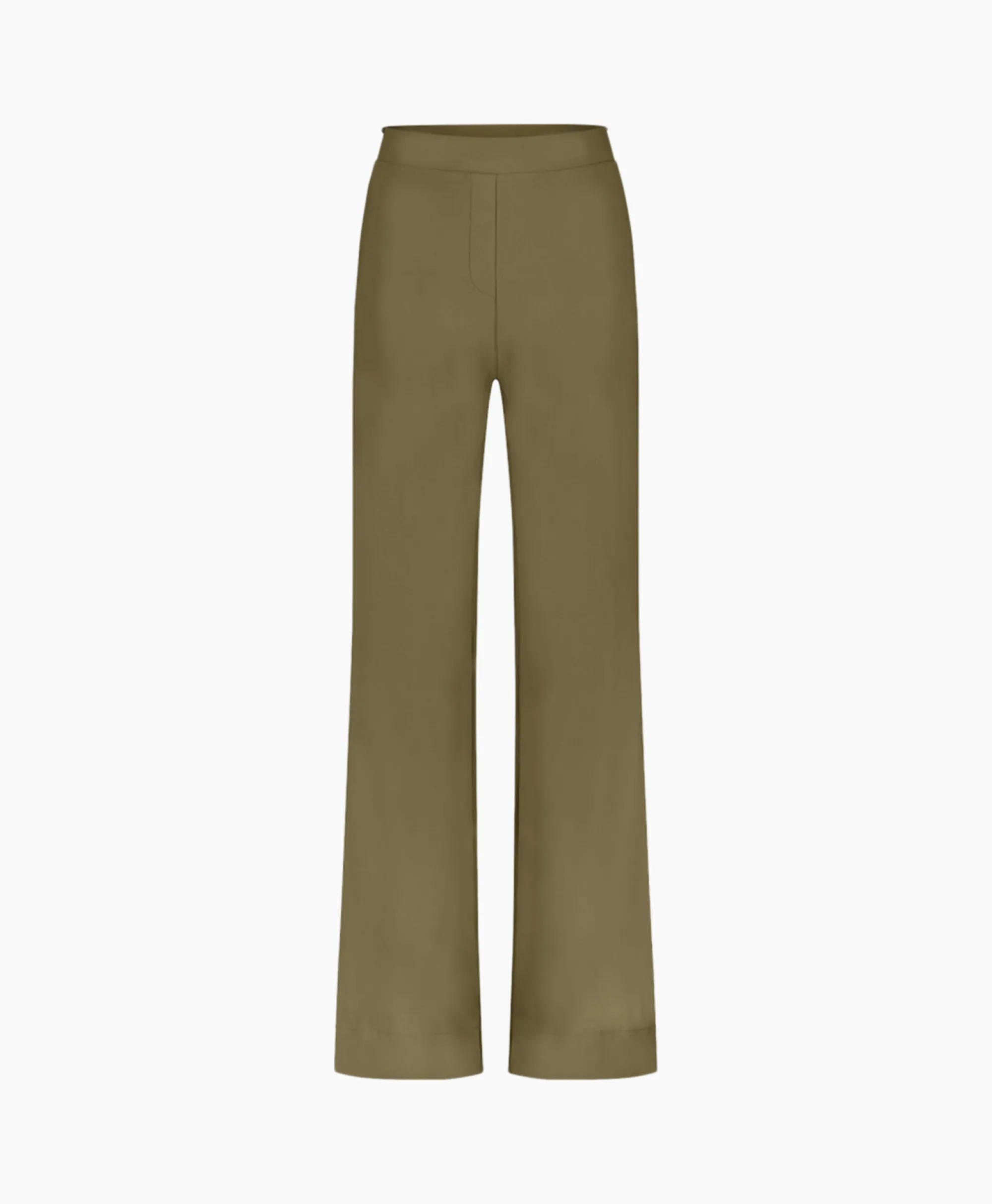 Studio Anneloes Broek Alex Bonded Trousers Bruin Dessin*Dames Broeken