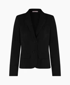 Studio Anneloes Jasje Bright Bonded Blazer Zwart*Dames Blazers