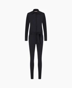 Studio Anneloes Jumpsuit Angelique Ls Donker Blauw*Dames Jumpsuits