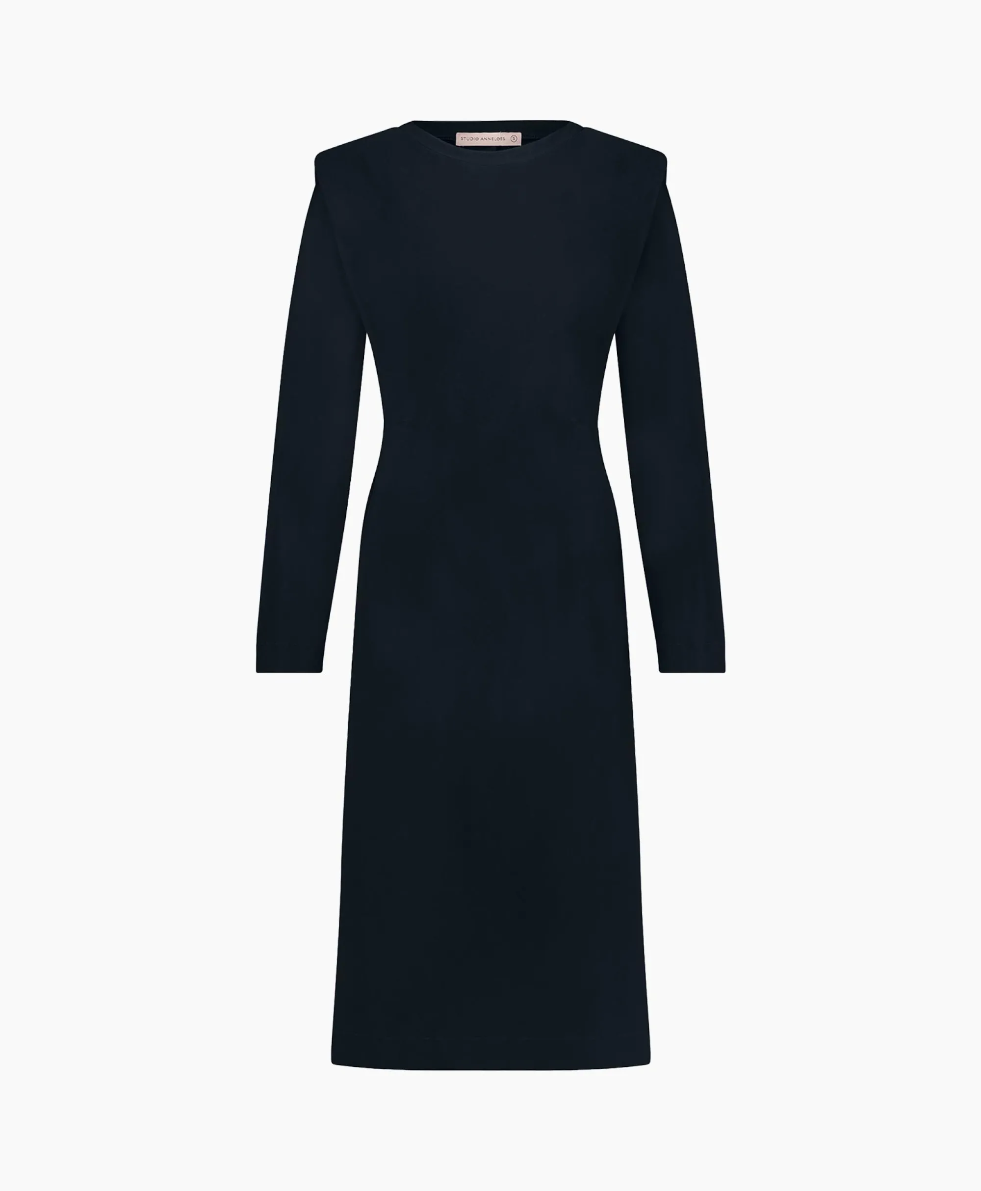 Studio Anneloes Jurk Tammy Dress Donker Blauw*Dames Jurken