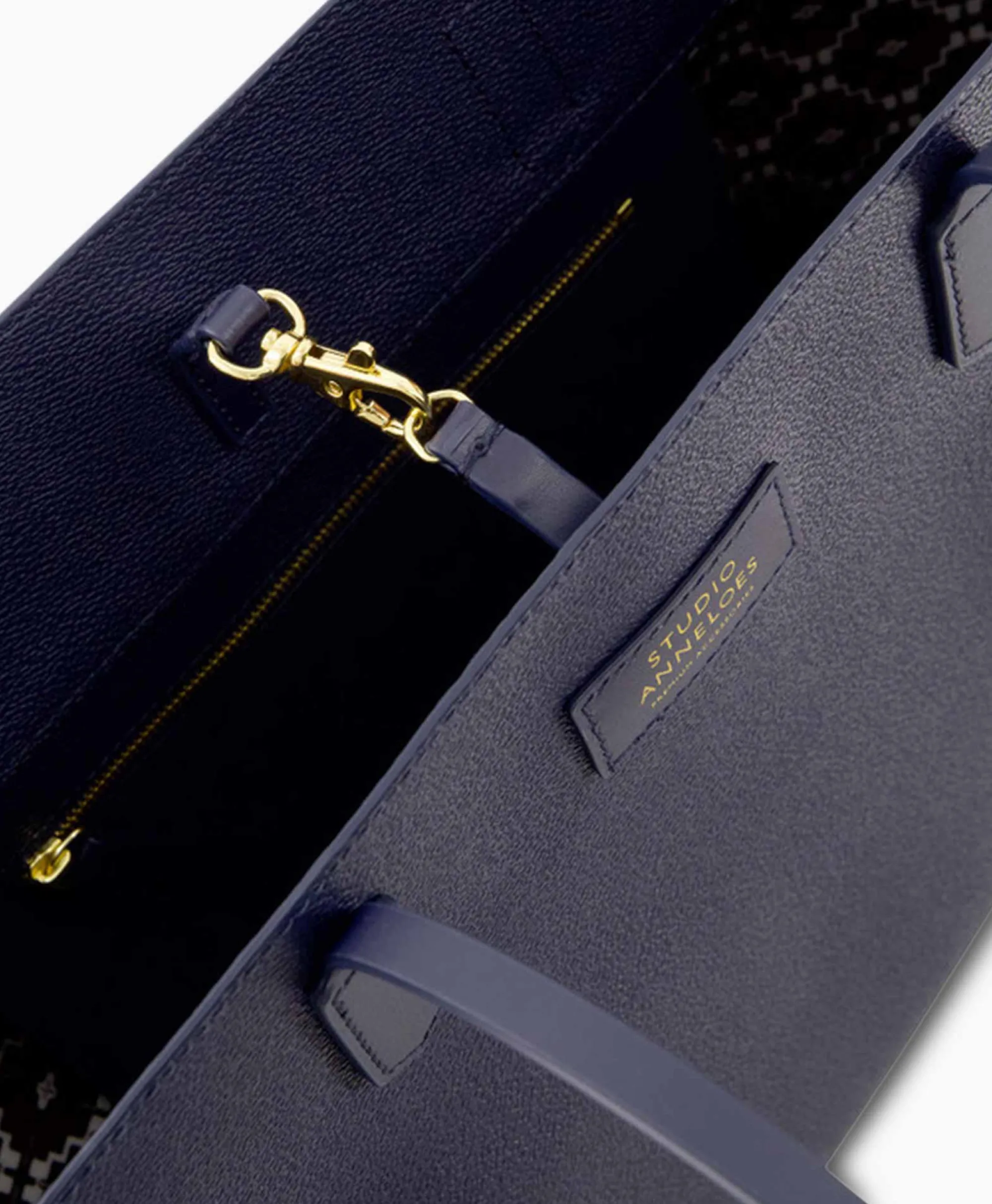 Studio Anneloes Sneaker Shopper Sa Solid Donker Blauw*Dames Tassen