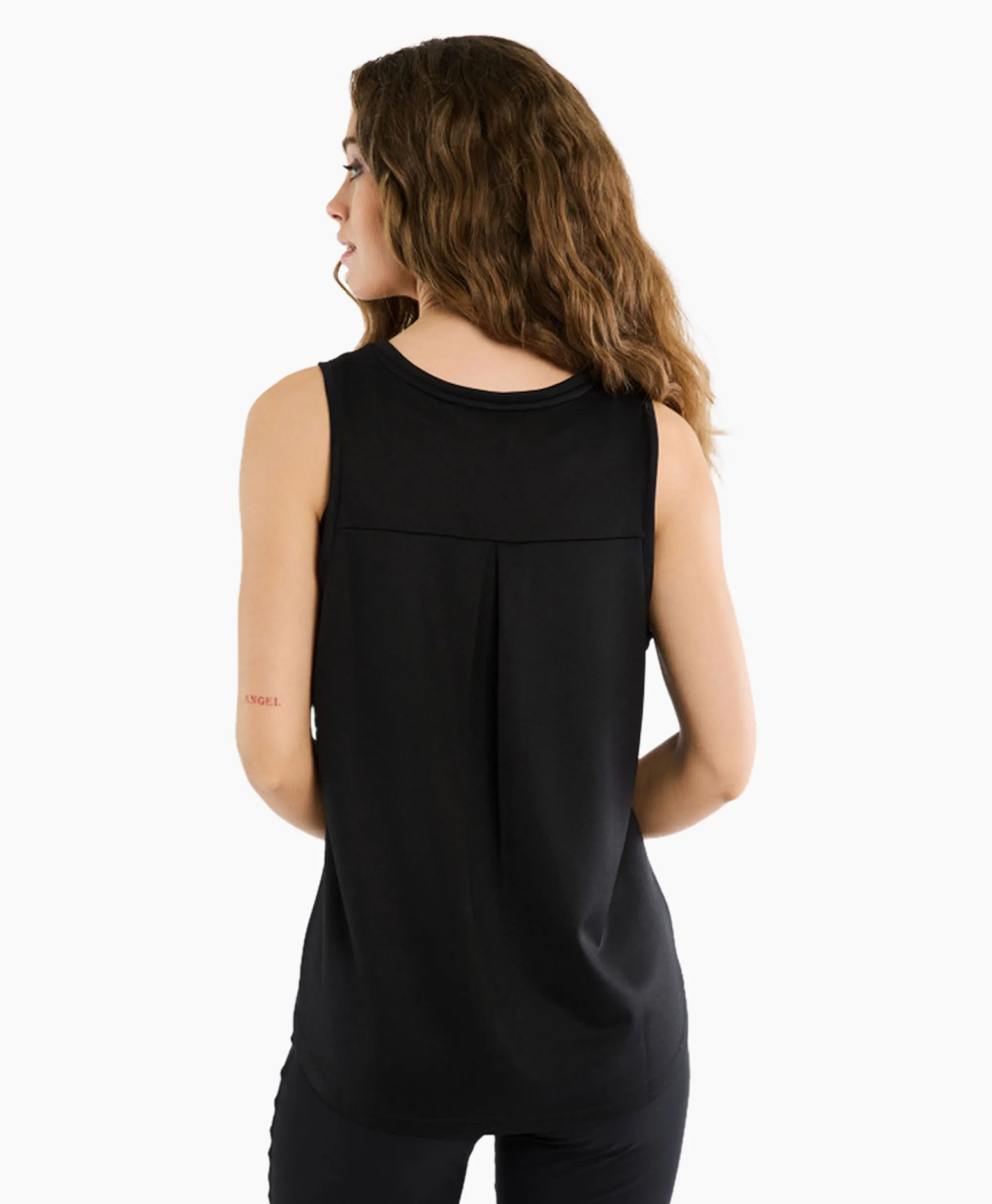 Studio Anneloes Top Elza Sport Zwart Dessin*Dames T-Shirts & Tops