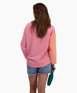 Susanna Blu Blouse Gardenia Gb3 Pink*Dames Blouses