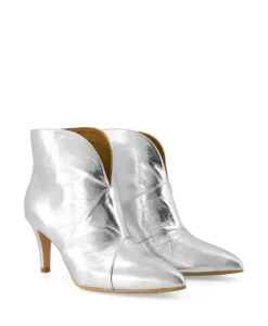 Toral Enkellaars Tl-12804 Zilver*Dames Laarzen