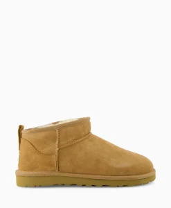 Ugg Enkellaars Classic Ultra Mini Cognac*Heren Laarzen