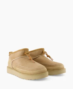Ugg Enkellaars W Ultra Mini Crafted Regenerate Beige*Dames Laarzen