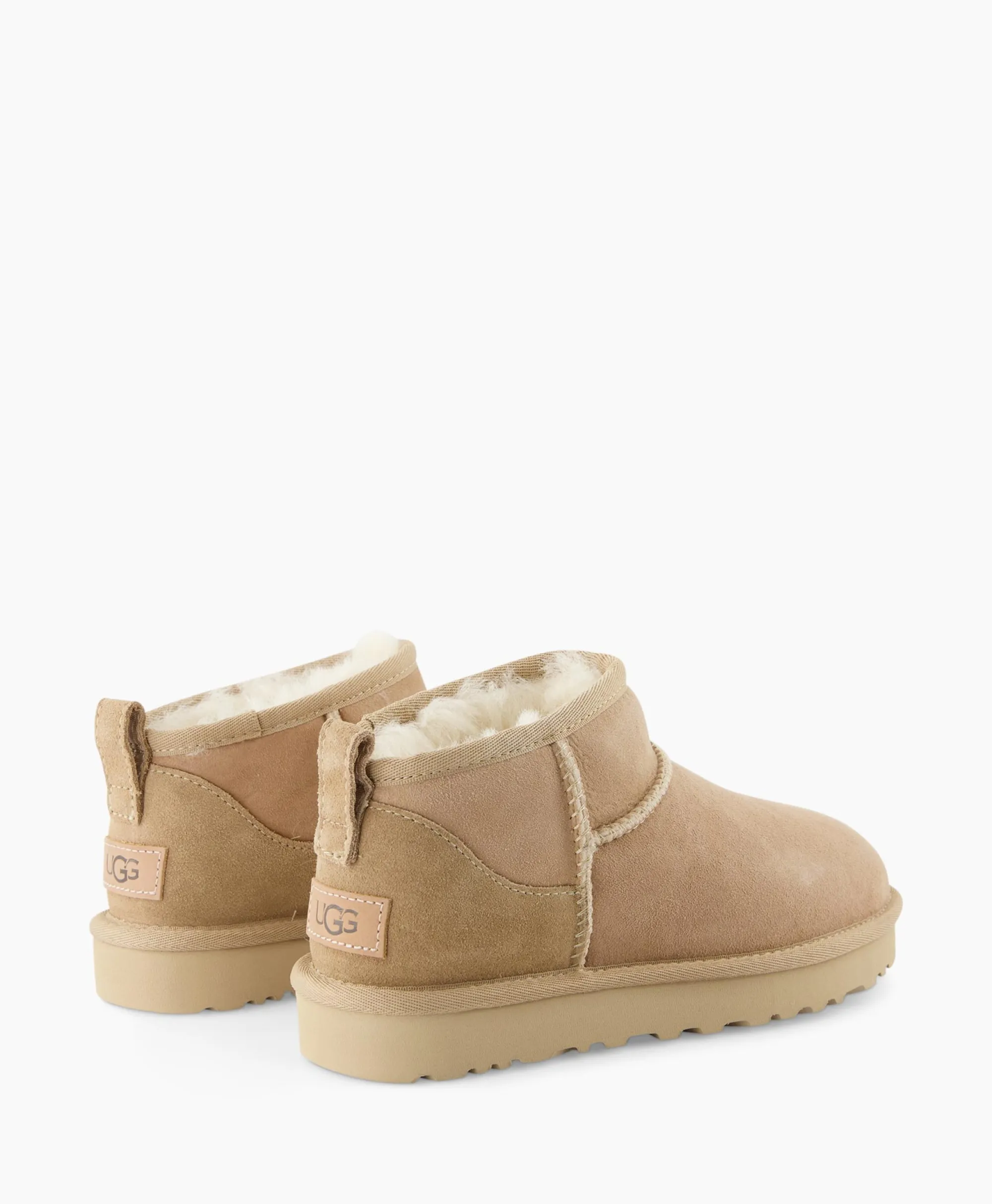 Ugg Enkellaars Winterboot Classic Ultra Mini Zand*Dames Laarzen